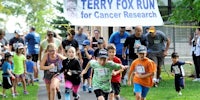 the terry fox run for cancer research